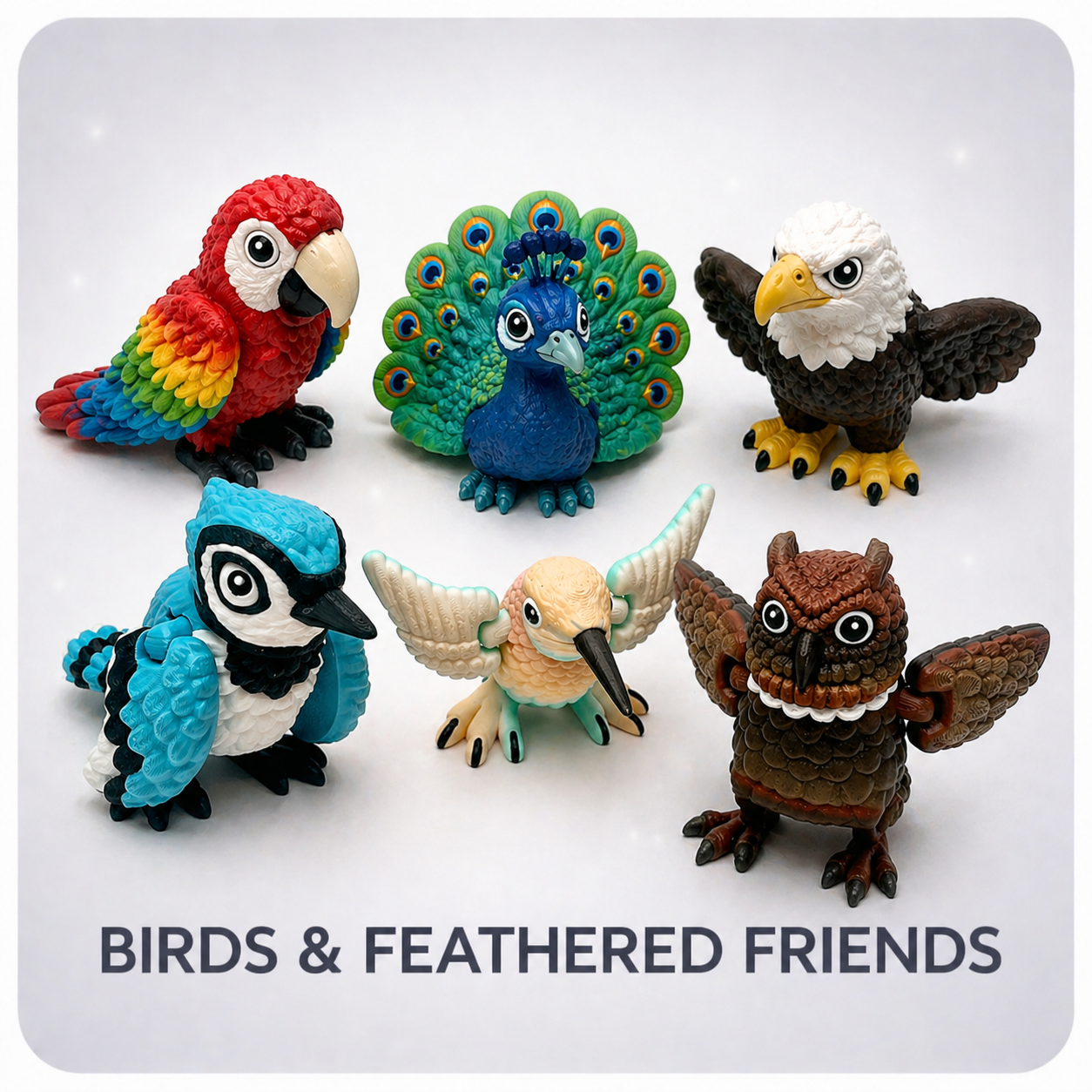 Birds & Feathered Friends (NOW ADOPTING - GROWING COLLECTION)
